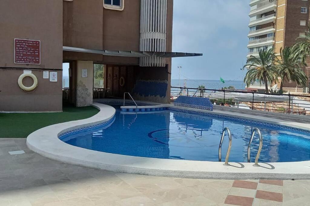 Appartamento Centro Primera Linea Con Piscina Benidorm Esterno foto